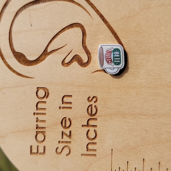 Friends Central Perk Stud Earrings - Picture 4 of 7